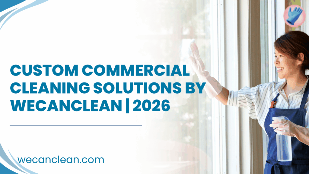 Custom commercial cleaning services tailored to business-specific needs.