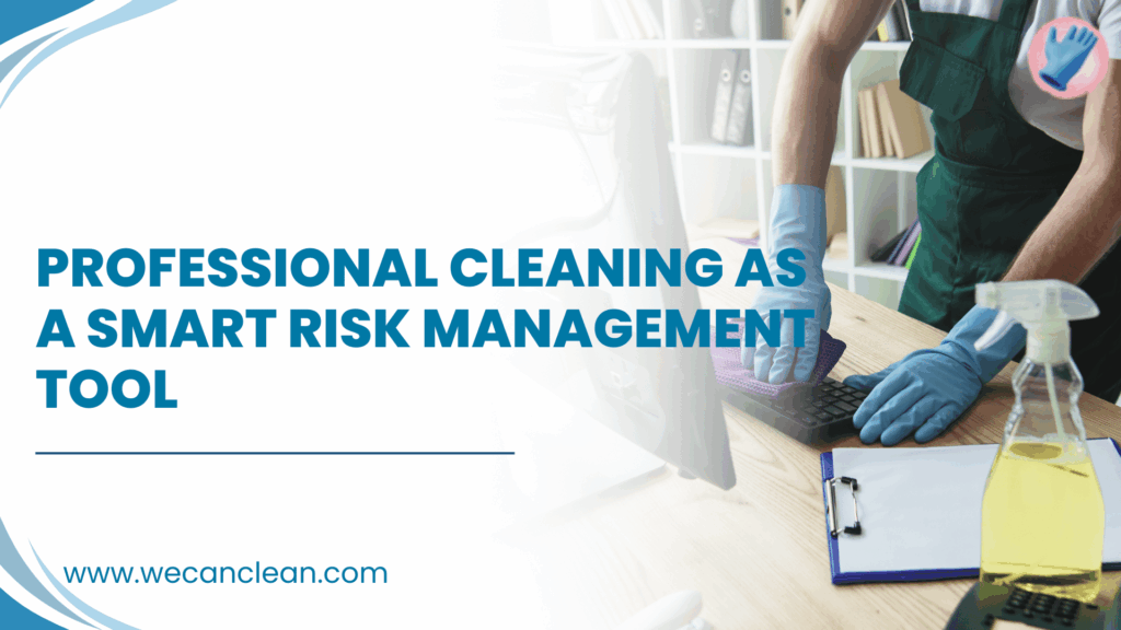 Professional cleaning as part of facility risk management