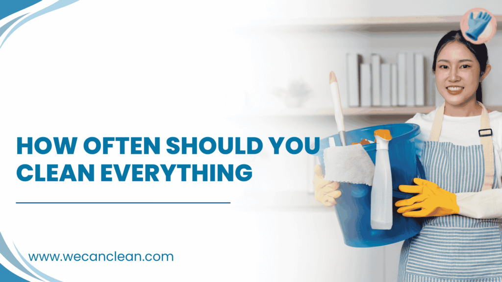 Cleaning frequency plans for residential cleaning
