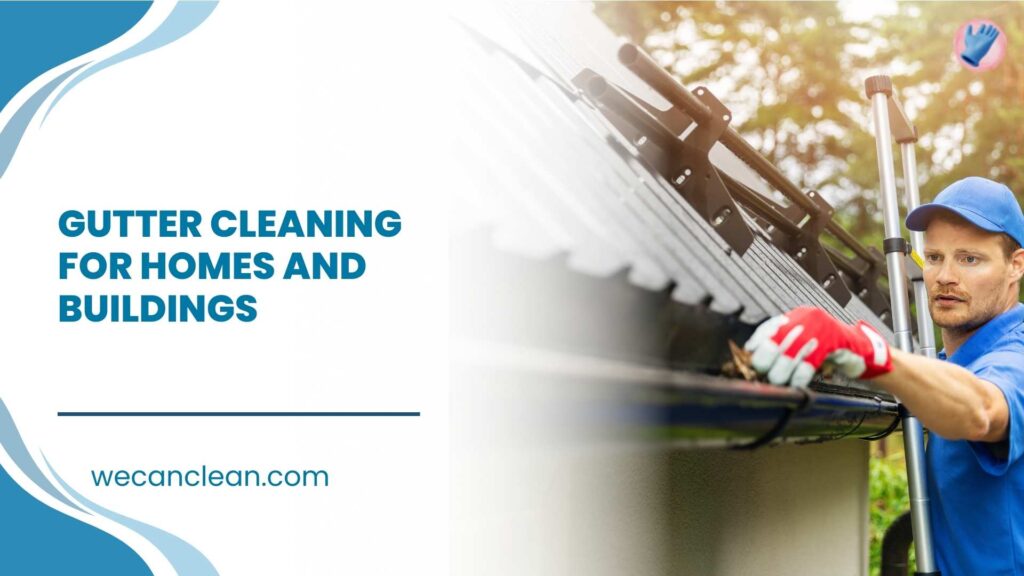 Professional Gutter Cleaning prevents water damage to homes.